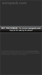 Mobile Screenshot of europack.com