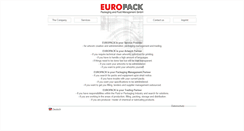 Desktop Screenshot of europack.de